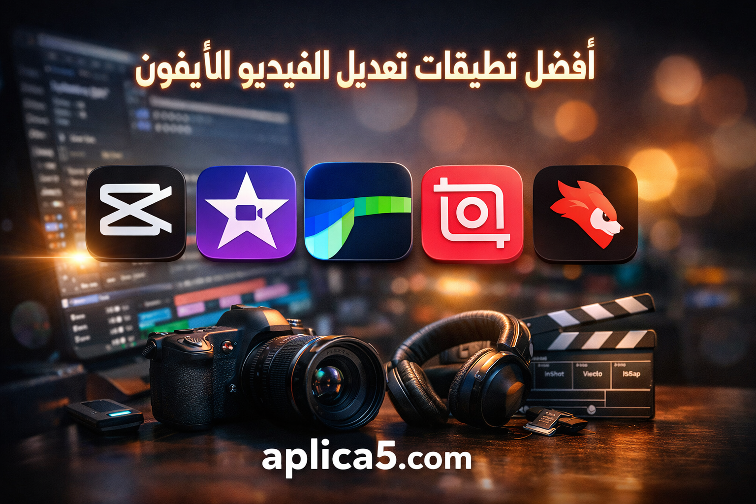 أفضل تطبيقات تعديل الفيديو للآيفون