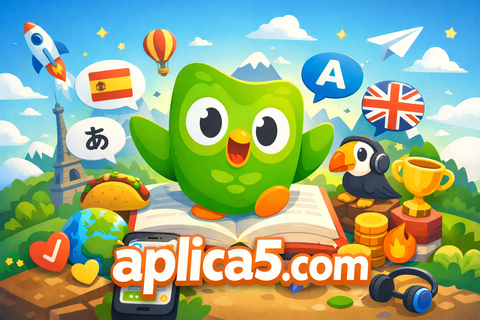 تطبيق Duolingo: أفضل تطبيق لتعلّم اللغات بسهولة 2026