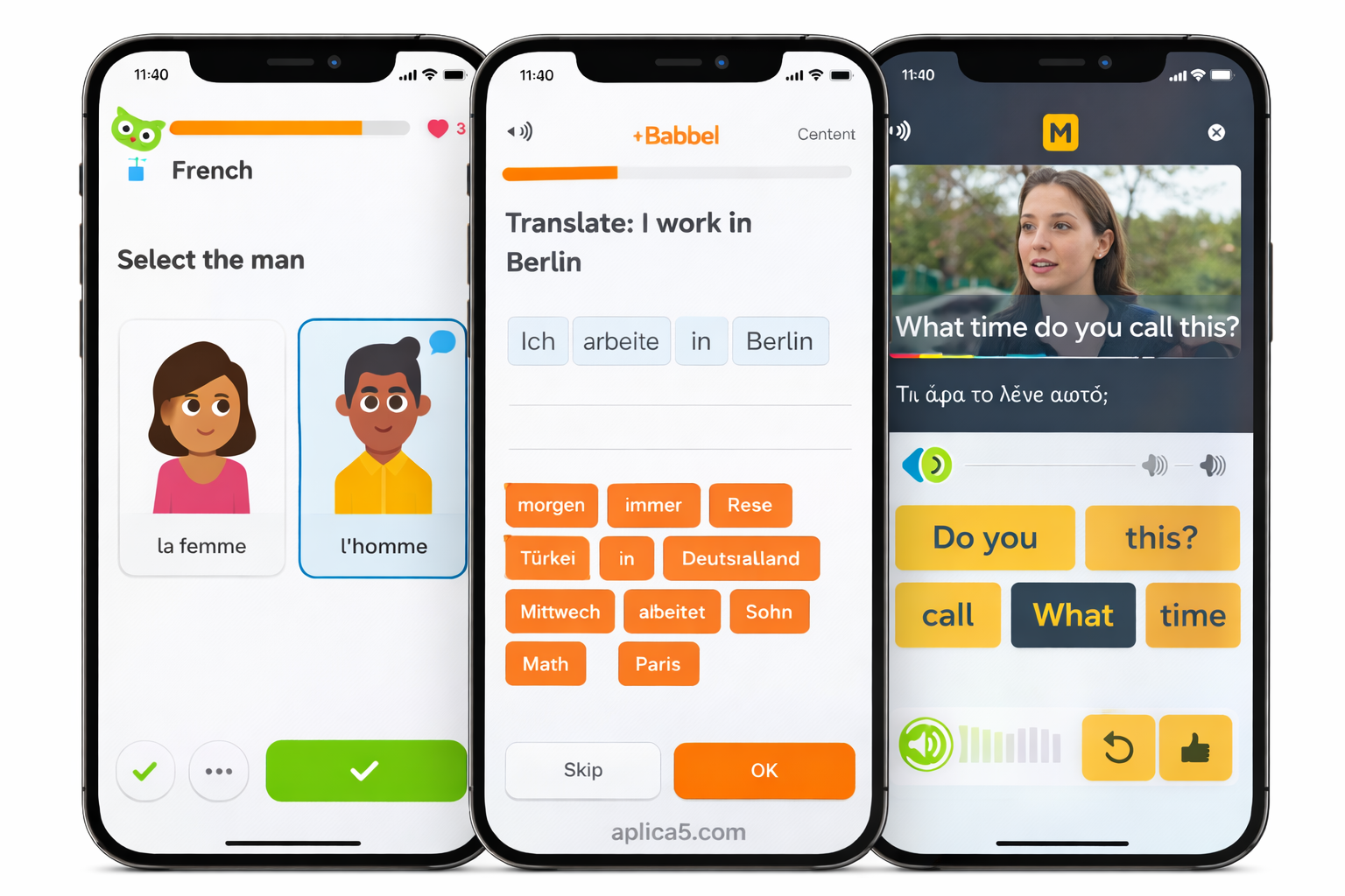 مقارنة بين أشهر تطبيقات تعلم اللغات