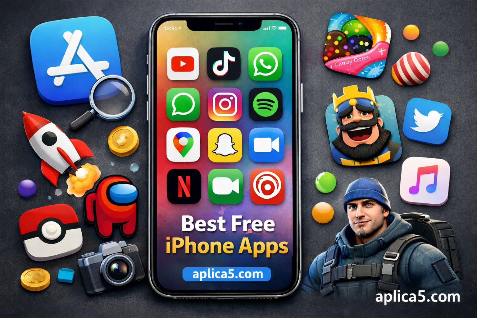 أفضل تطبيقات الآيفون المجانية