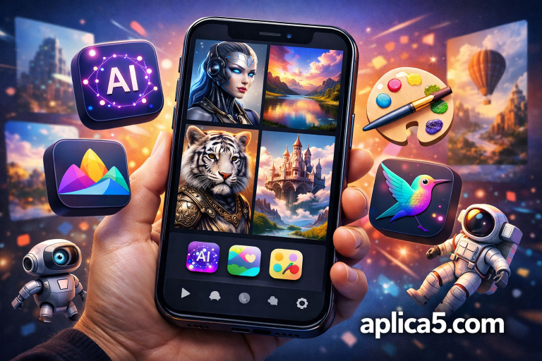 تطبيقات AI مجانية لصناعة الصور الاحترافية على الهاتف 2026