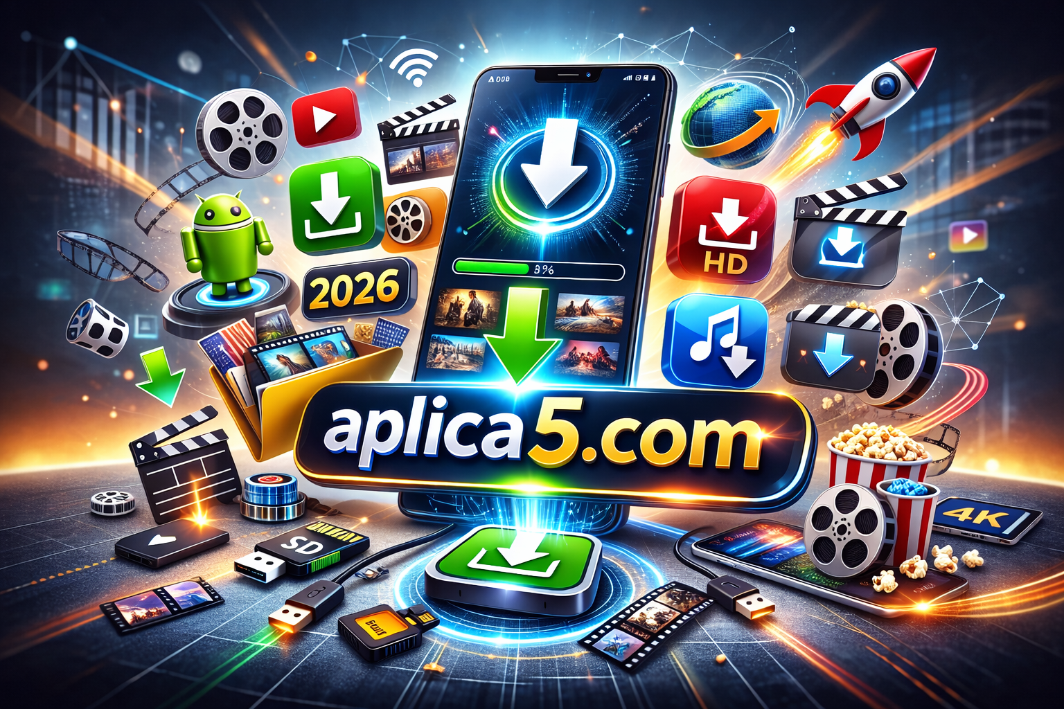 أفضل تطبيقات تحميل الفيديو من الإنترنت للأندرويد في 2026