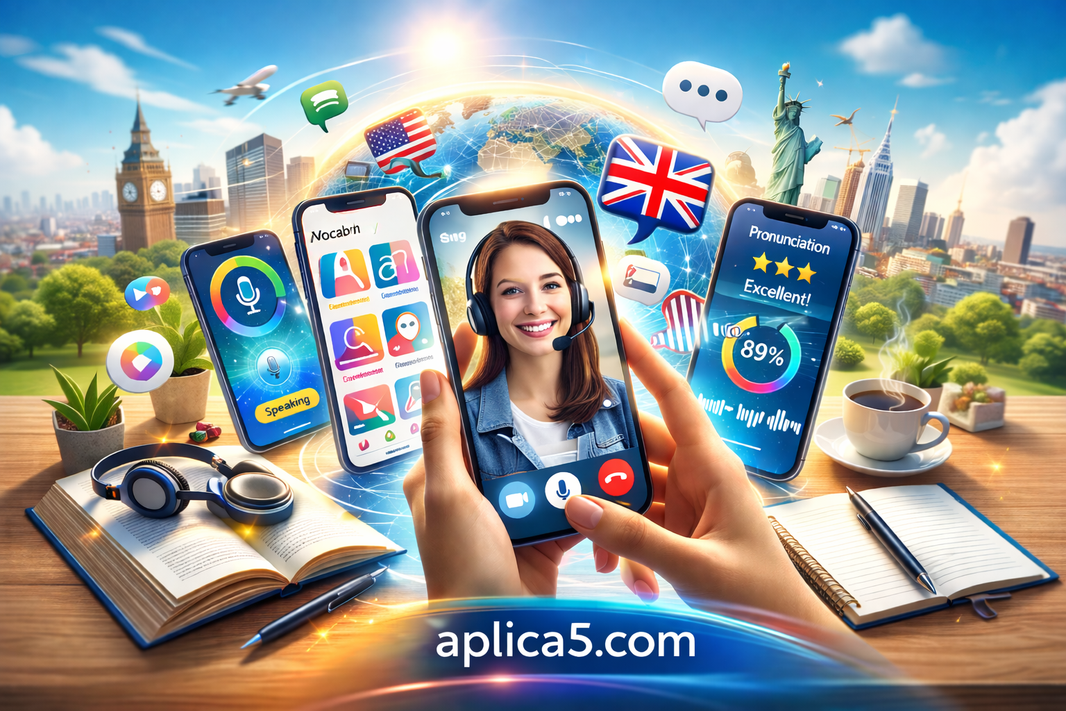 10 تطبيقات تساعدك على التحدث بالإنجليزية بطلاقة عبر الهاتف