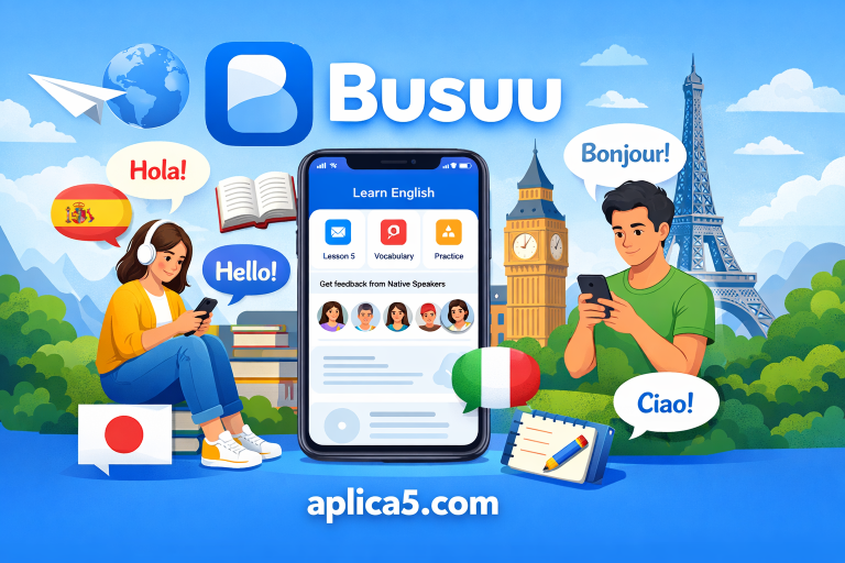 تطبيق Busuu أفضل منصة تعلّم اللغات باحتراف 2026
